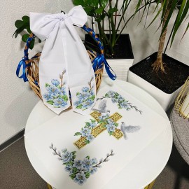 Рушник хрест і голуби